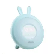 Lampa dziecięca Rabbit & Friends z budzikiem | Niebieski