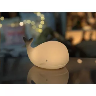 Rabbit & Friends Lampka dotykowa wieloryb ze sterowaniem
