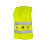 Kamizelka CXS TEDDY, odblaskowa, dziecięca, żółta, rozmiar S
