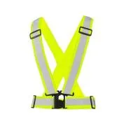 Odblaskowy, elastyczny pas CXS KŘÍŽ CROSS BELT, żółty