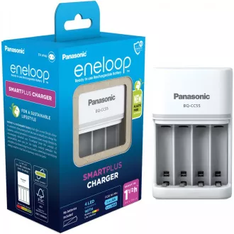 PANASONIC NAB. KJ55MCC40E 4xAA ENELOOP N, 2000 mAh do AA/AAA (Blistr 4szt   ładowarka)