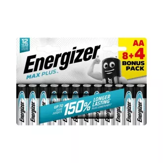 Energizer LR6/12 Max Plus AA 8 4 gratis Energizer LR6/12 Max Plus AA 8 4 gratis
