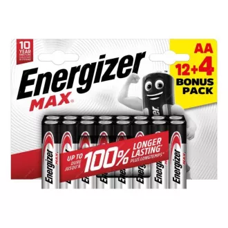 Energizer LR6/16 Max AA 12 4 gratis