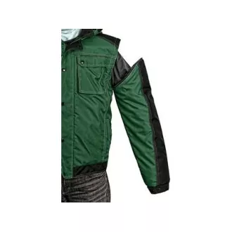 Kurtka CXS IRVINE, zimowa, męska, zielono-czarna, rozmiar XL Kurtka CXS IRVINE, zimowa, męska, zielono-czarna, rozmiar XL