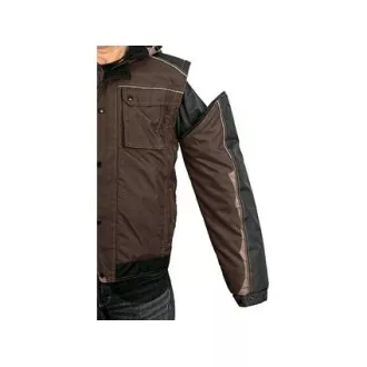 Kurtka CXS IRVINE, zimowa, męska, brązowo-czarna, rozmiar XL Kurtka CXS IRVINE, zimowa, męska, brązowo-czarna, rozmiar XL