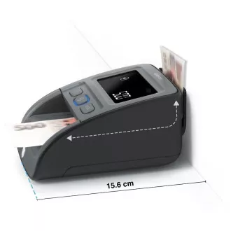 Detektor fałszywych banknotów SAFESCAN 155-S, czarny Detektor fałszywych banknotów SAFESCAN 155-S, czarny