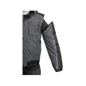 Kurtka CXS IRVINE, zimowa, męska, szaro-czarna, rozmiar 2XL