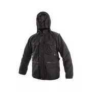 Kurtka zimowa męska GEORGIA, czarna, rozmiar 2XL