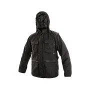Kurtka zimowa męska GEORGIA, czarna, rozmiar 3XL