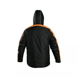 Kurtka CXS BRIGHTON, zimowa, czarno-pomarańczowa, rozmiar XL