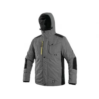 Kurtka CXS BALTIMORE, męska, szaro - czarna, rozmiar 5XL
