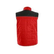 Kamizelka CXS SEATTLE, zimowa, męska, czerwono-czarna, rozmiar 2XL
