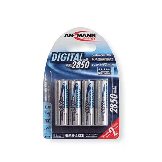 Bateria - Ansmann Mignon 4xAA Typ 2850 min 1, 2V / 2650 mAh CYFROWY