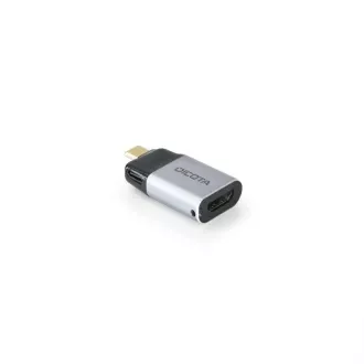 Mini adapter DICOTA USB-C do HDMI z PD (4k/100W)