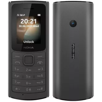 Nokia 105 Dual SIM, 4G, černá (2023) - Rozpakowany