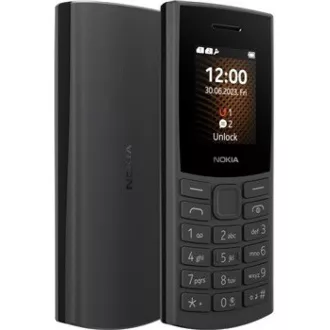 Nokia 105 Dual SIM, 4G, černá (2023) - Rozpakowany