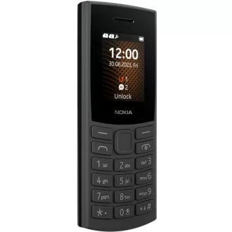 Nokia 105 Dual SIM, 4G, černá (2023) - Rozpakowany