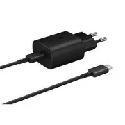 Ładowarka sieciowa Samsung EP-TA800EBE   kabel EP-DG980BBE USB-C, 25 W, czarny, (luzem)