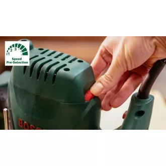 Frezarka górnowrzecionowa Bosch POF 1200 AE, 1200 W, Softgrip, preselekcja prędkości, blokada wrzeciona Frezarka górnowrzecionowa Bosch POF 1200 AE, 1200 W, Softgrip, preselekcja prędkości, blokada wrzeciona