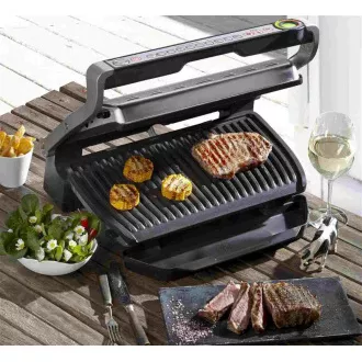 Grill kontaktowy Tefal Optigrill XL GC722D34, 2000 W, 9 programów, termostat, nieprzywierająca powierzchnia, pojemnik na sok Grill kontaktowy Tefal Optigrill XL GC722D34, 2000 W, 9 programów, termostat, nieprzywierająca powierzchnia, pojemnik na sok