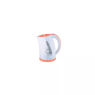 Czajnik elektryczny Orava VK-3417 P, 2000 W, 1,7 l, automatyczne wyłączanie, biały/pomarańczowy