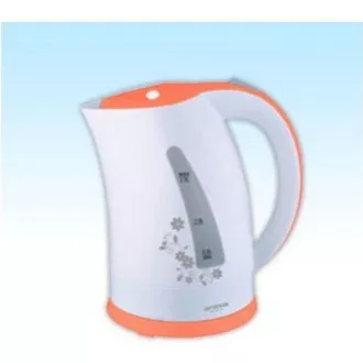 Czajnik elektryczny Orava VK-3417 P, 2000 W, 1,7 l, automatyczne wyłączanie, biały/pomarańczowy