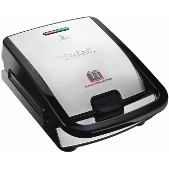 TEFAL SW854D16 Snack Collection toster 4w1, 700 W, wyjmowane płyty, wskaźnik gotowości do pracy