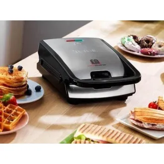 TEFAL SW854D16 Snack Collection toster 4w1, 700 W, wyjmowane płyty, wskaźnik gotowości do pracy