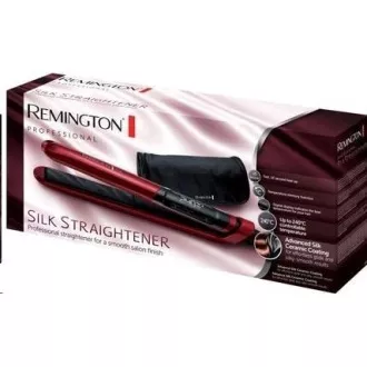 Prostownica do włosów Remington S9600, szybkie nagrzewanie, regulacja temperatury, automatyczne wyłączanie, czerwona