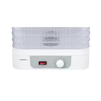 Suszarka do owoców i warzyw Orava SU-102, 230 W, 5 półek, 55 dB, regulacja temperatury, biała