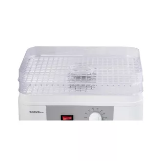 Suszarka do owoców i warzyw Orava SU-102, 230 W, 5 półek, 55 dB, regulacja temperatury, biała