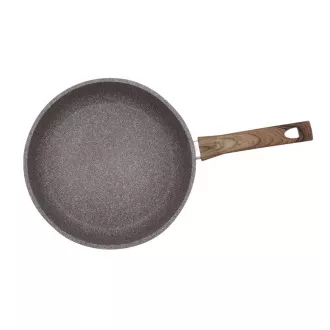 Steuber Patelnia aluminiowa STONEWOOD, średnica 28 cm
