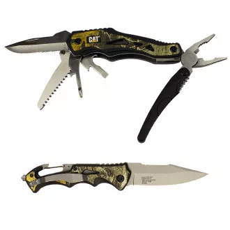 Zestaw wielofunkcyjny Caterpillar Gift, nóż i multitool CT240358 Zestaw wielofunkcyjny Caterpillar Gift, nóż i multitool CT240358