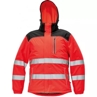 KNOXFIELD HV WINTER parka żółta 4XL