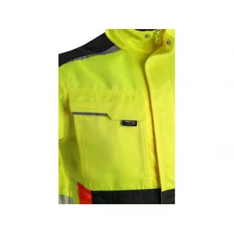 Bluza ostrzegawcza CXS BENSON, męska, żółto-czarna, rozmiar 48