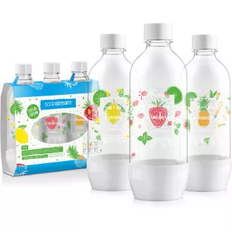 Butelka JET 3 x 1l BIAŁA (LE OWOC) SODA Butelka JET 3 x 1l BIAŁA (LE OWOC) SODA