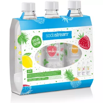 Butelka JET 3 x 1l BIAŁA (LE OWOC) SODA Butelka JET 3 x 1l BIAŁA (LE OWOC) SODA
