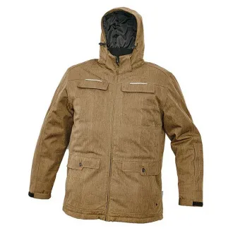 Parka OLZA 5000/5000 wykonana z błękitu królewskiego XXL