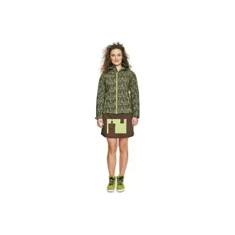 YOWIE print.soft. kok brązowy / zielony XXL