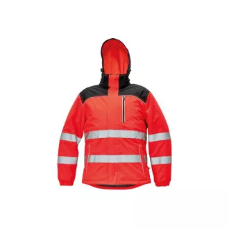 KNOXFIELD HV WINTER parka czerwona XXL