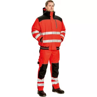 KNOXFIELD HV WINTER pilot czerwony XS