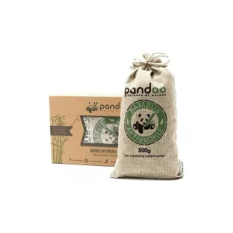 Pandoo Naturalny bambusowy oczyszczacz powietrza z węglem aktywnym 1x 500 g