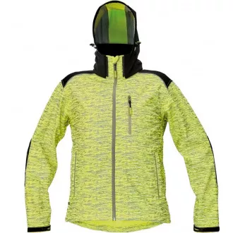 Softshell KNOXFIELD z nadrukiem czerwony M