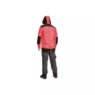 Softshell KNOXFIELD z nadrukiem pomarańczowy M
