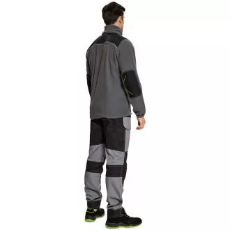 Polarowy kok KNOXFIELD antracyt / żółty XS