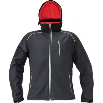 Kurtka softshell KNOXFIELD anthrac / pomarańczowa S