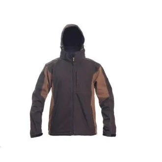 Kurtka softshell DAYBORO ciemnobrązowa L Kurtka softshell DAYBORO ciemnobrązowa L