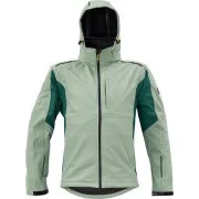 Kurtka softshell DAYBORO ciemnobrązowa 4XL