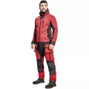 Kurtka HUYER SOFTSHELL czerwona XXL