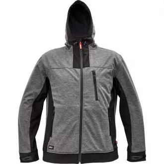Kurtka HUYER SOFTSHELL błękit królewski XXL